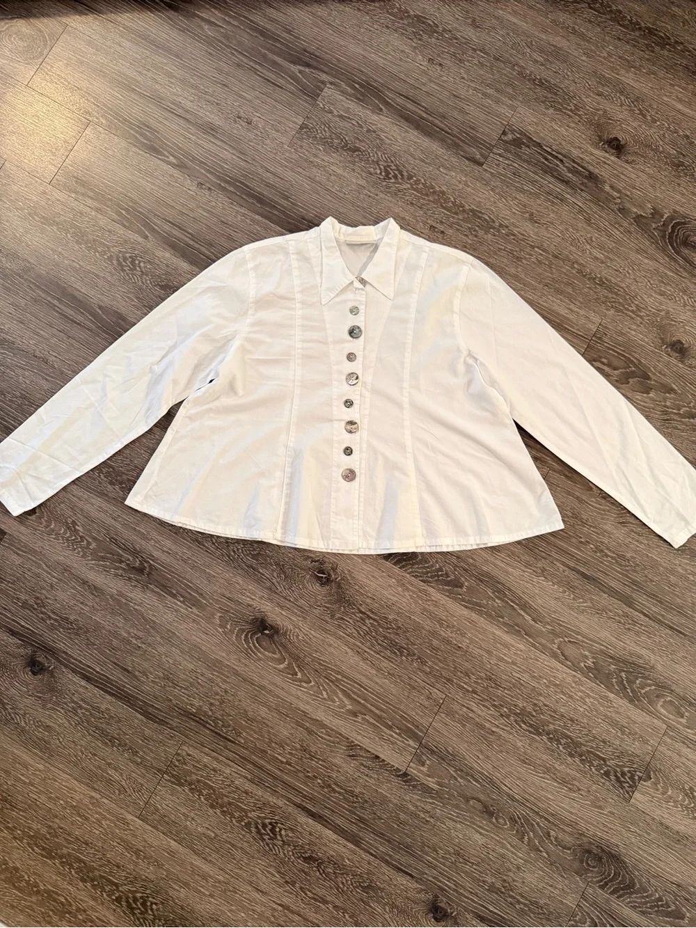 Eleven Stitch Design Button Up